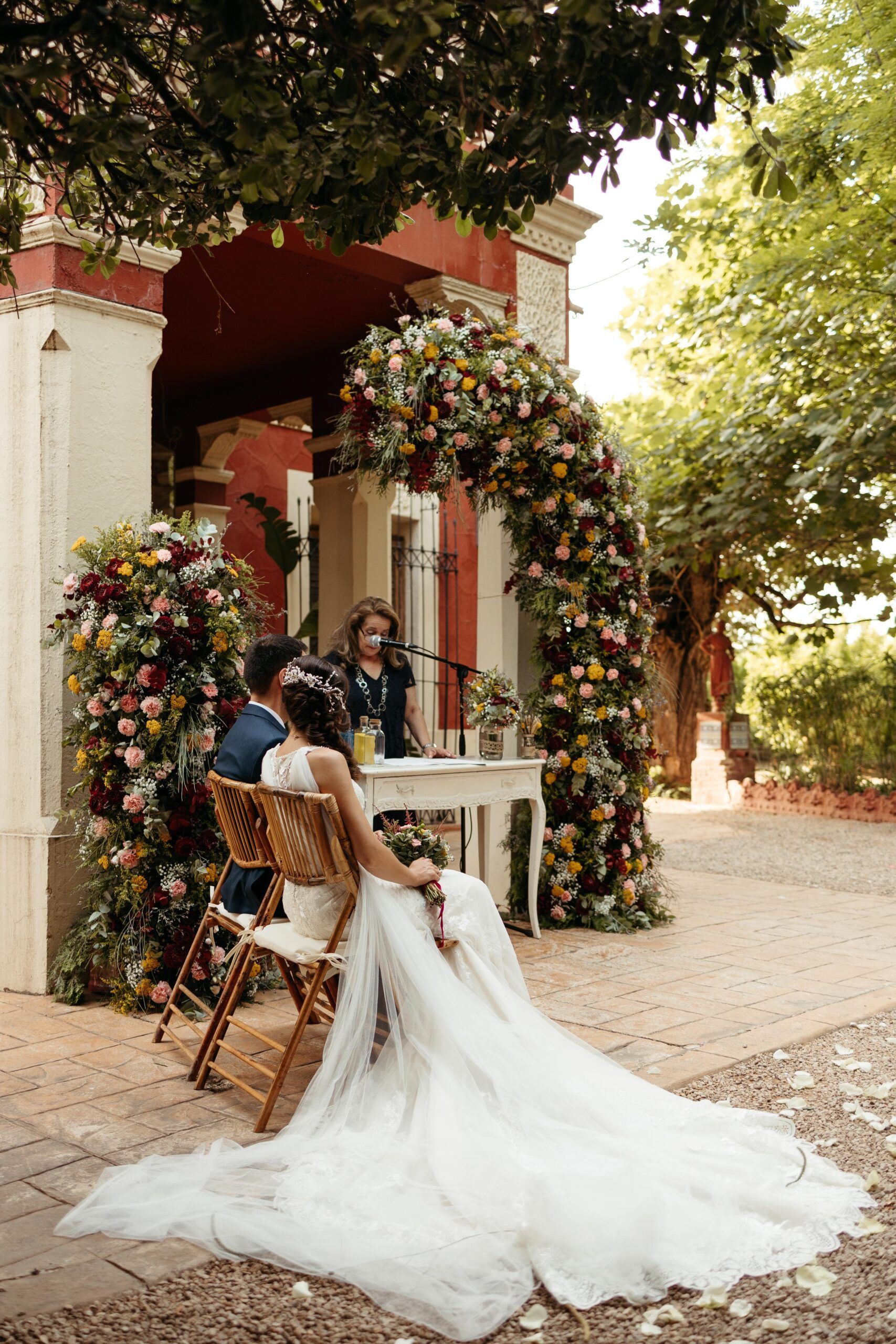 Fotografía de boda civil editorial