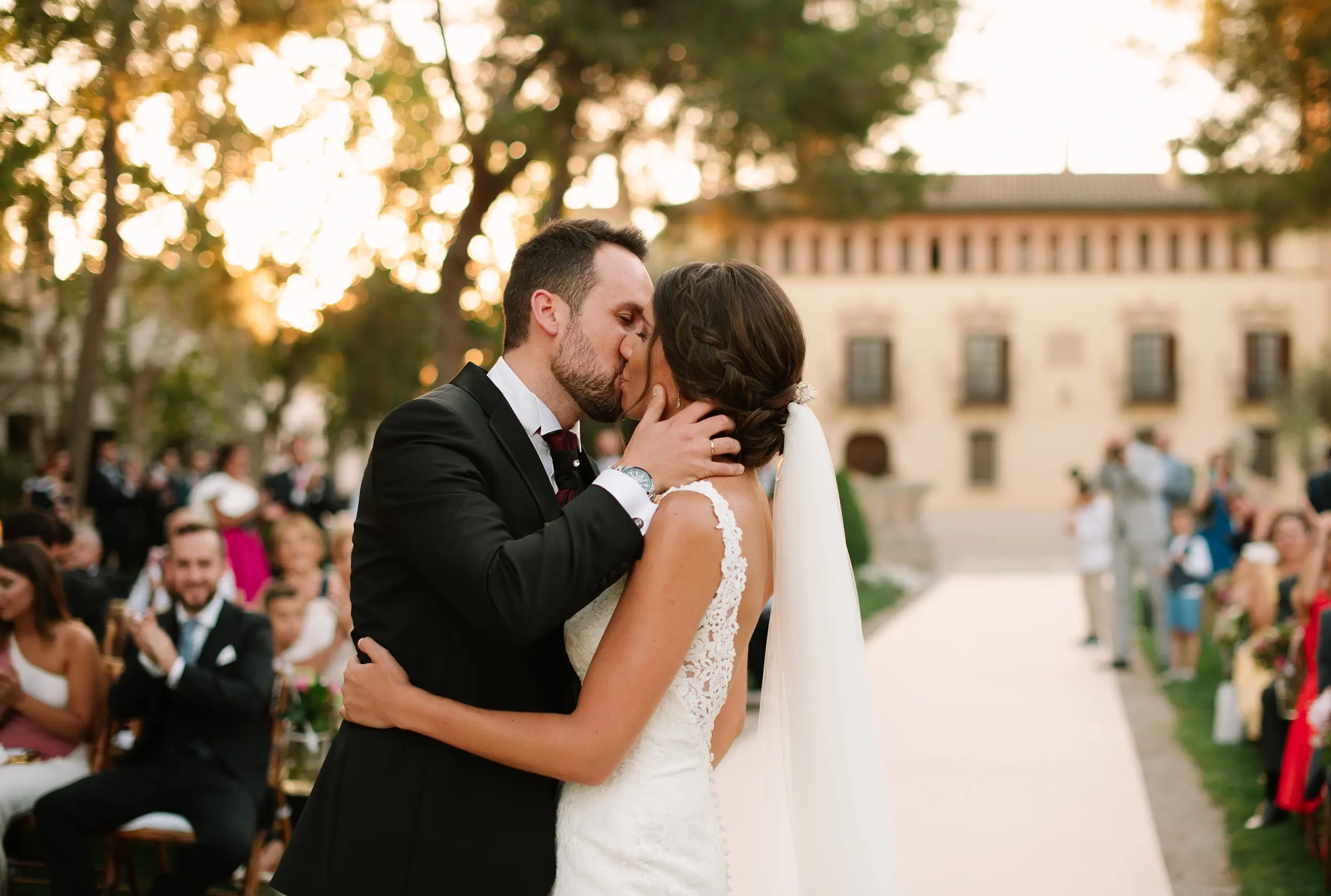Boda al atardecer