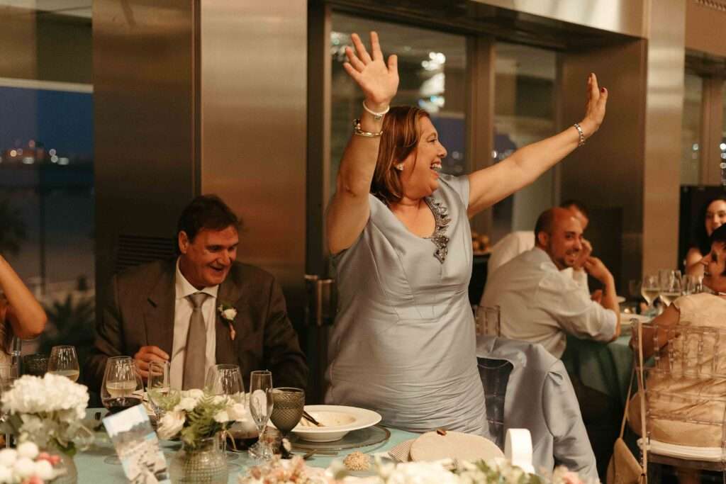Momento divertido boda