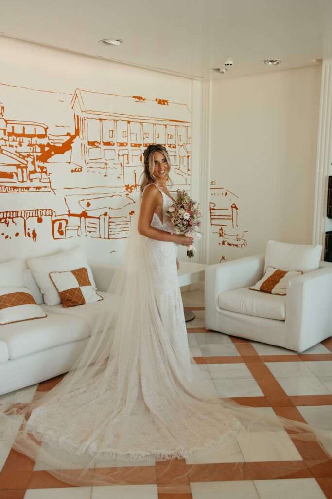 Novia en Hotel Balneario Las Arenas