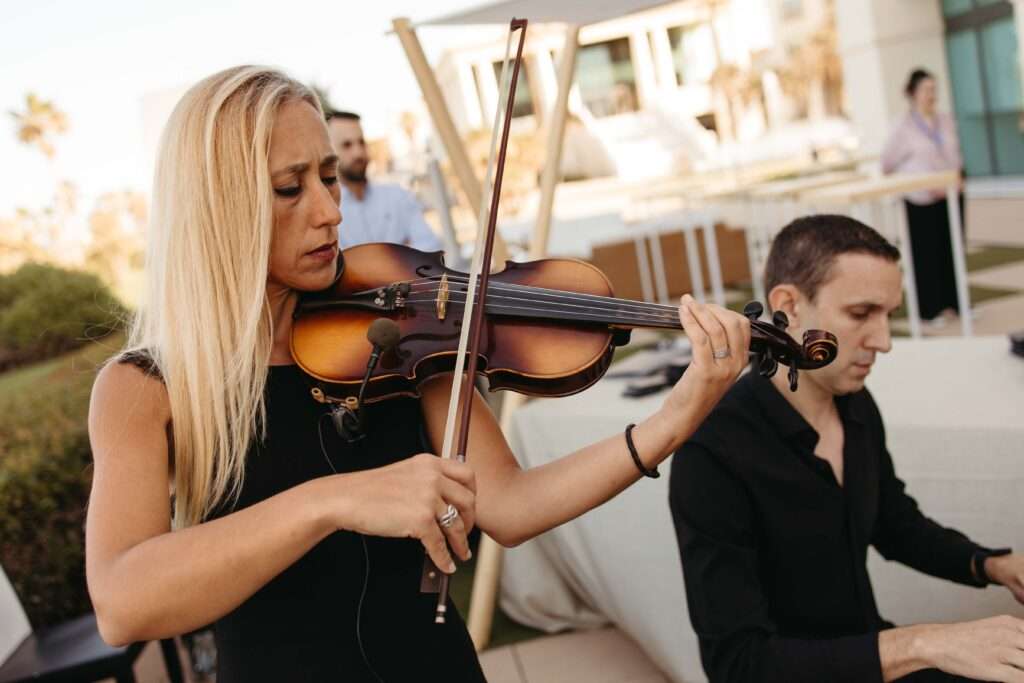Violinista de boda