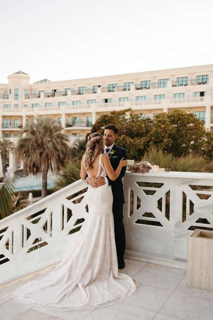 Foto editorial de boda