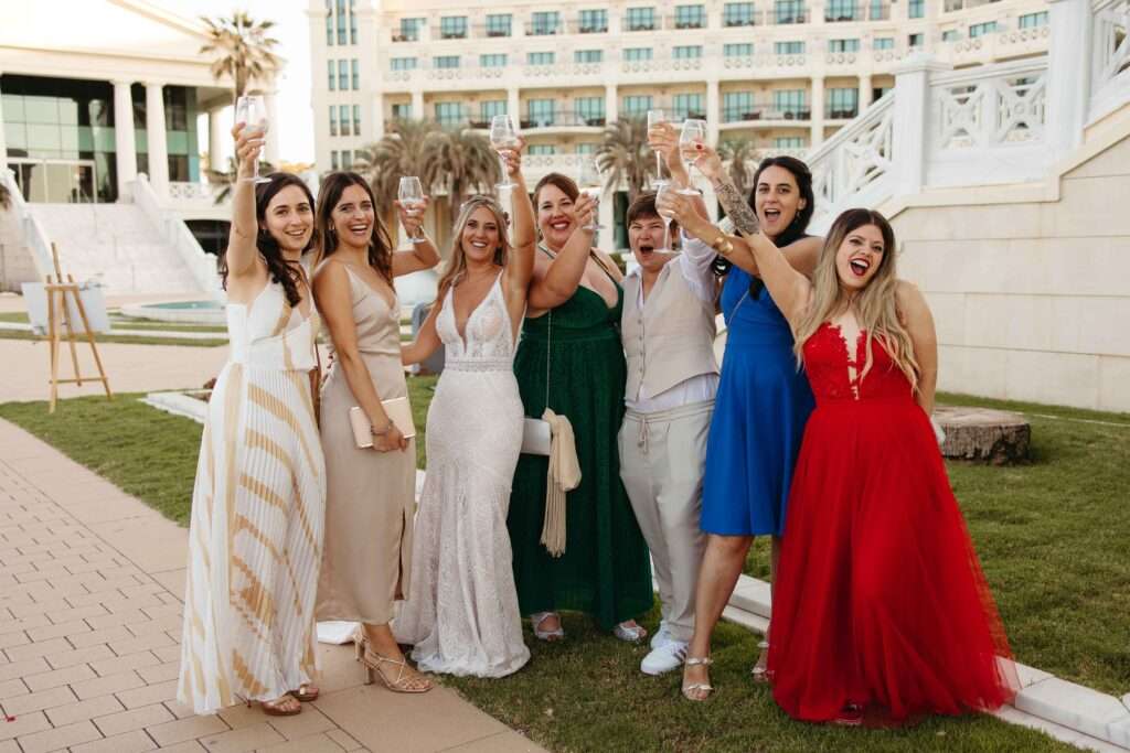 Amigas de la novia