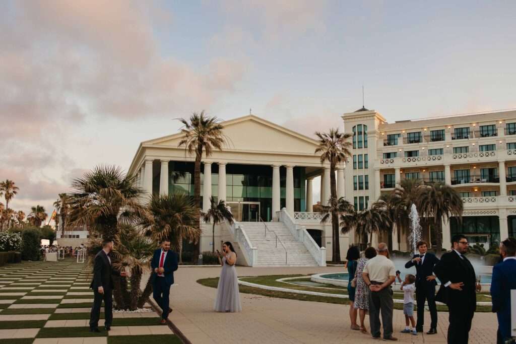 Boda en el Hotel Balneario Las Arenas