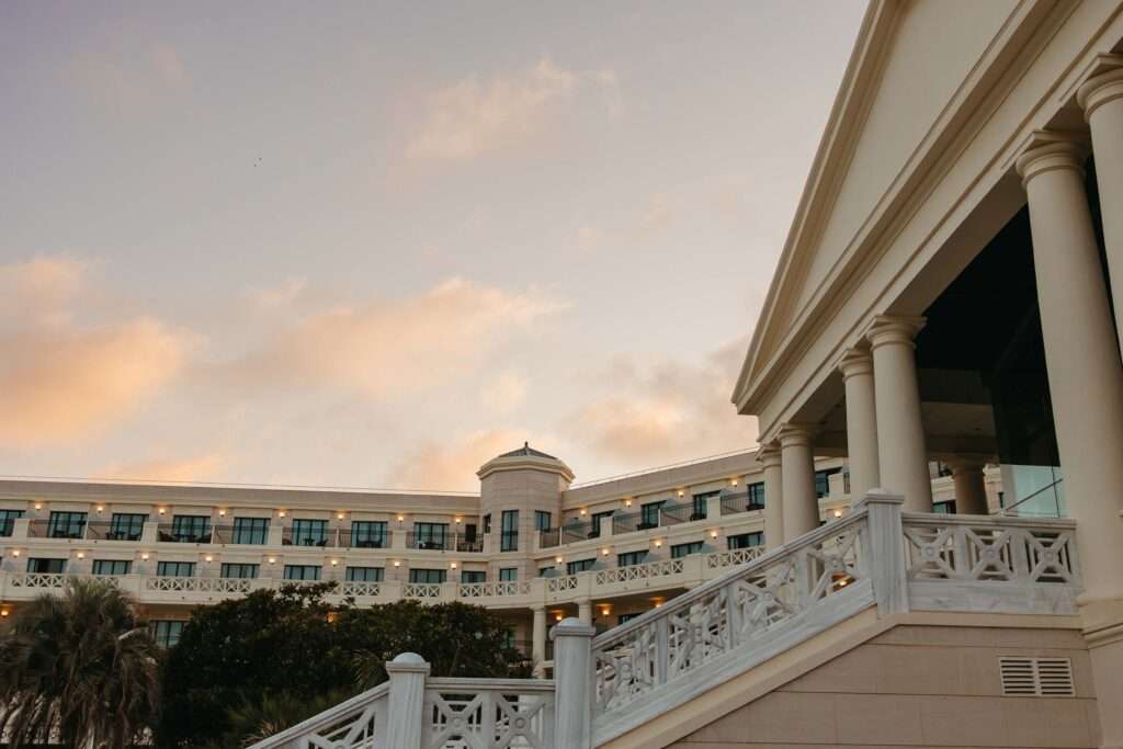Atardecer en el Hotel Balneario Las Arenas