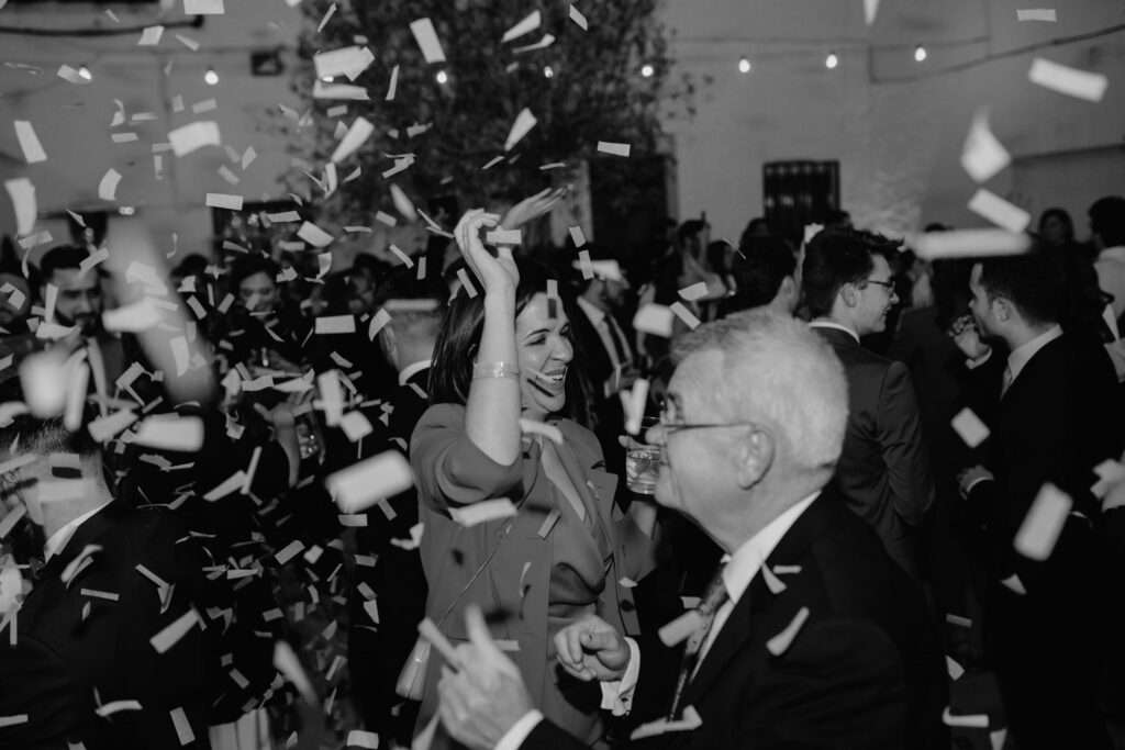Foto boda de fiesta