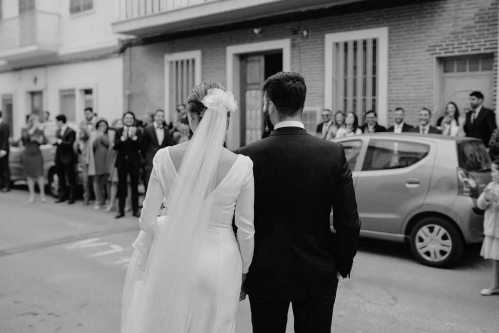Recibimiento novios