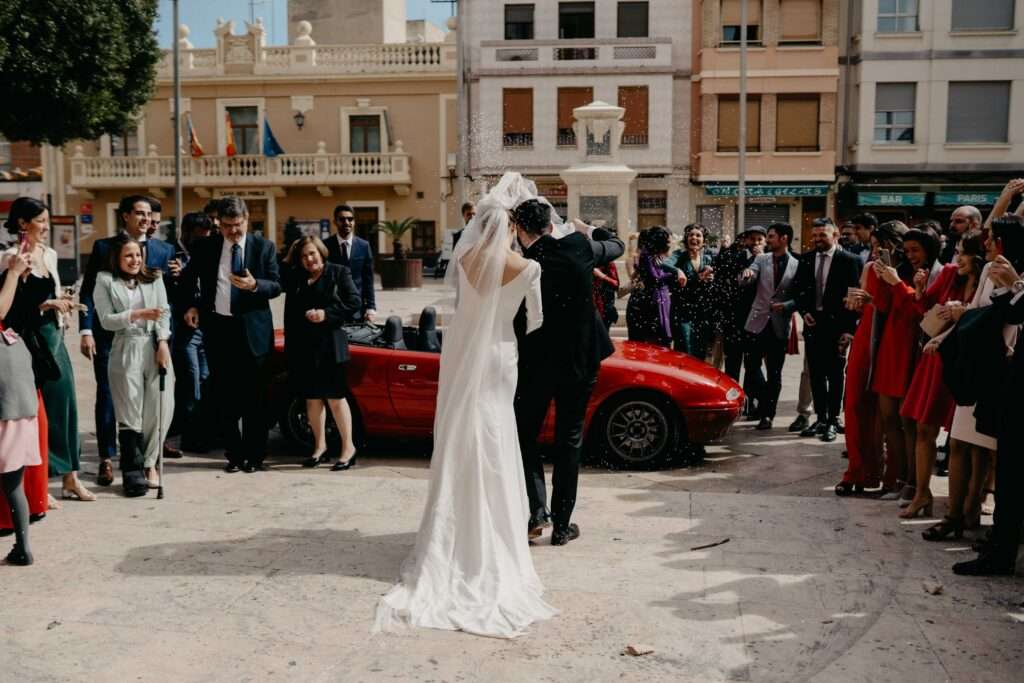 Salida de novios