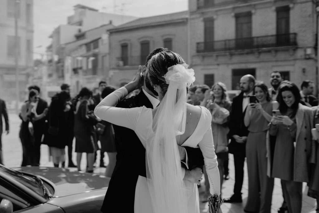 Foto boda blanco y negro