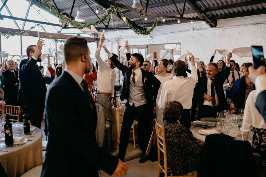 Entrada banquete boda