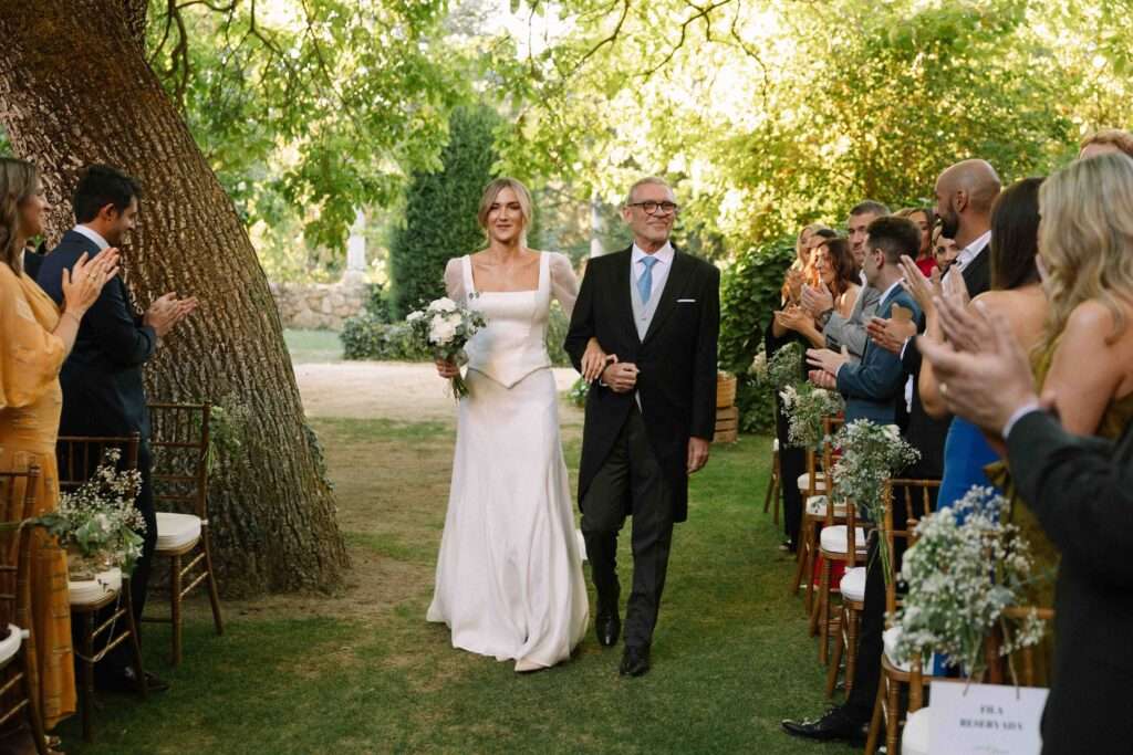 Llegada de la novia