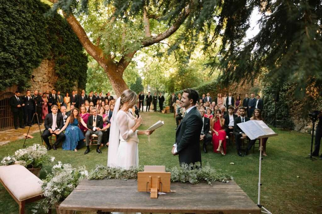 Votos en una ceremonia civil